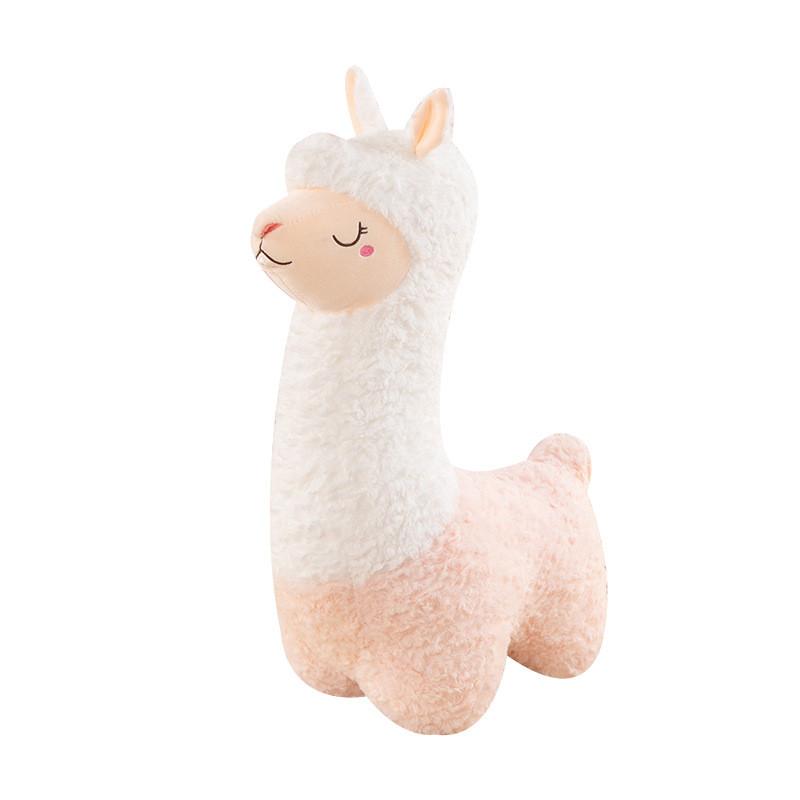 Cute Llama Plush Toy For Kids Birthday Gift Soft Pp Cotton Stuffed Animal Pillow Decor