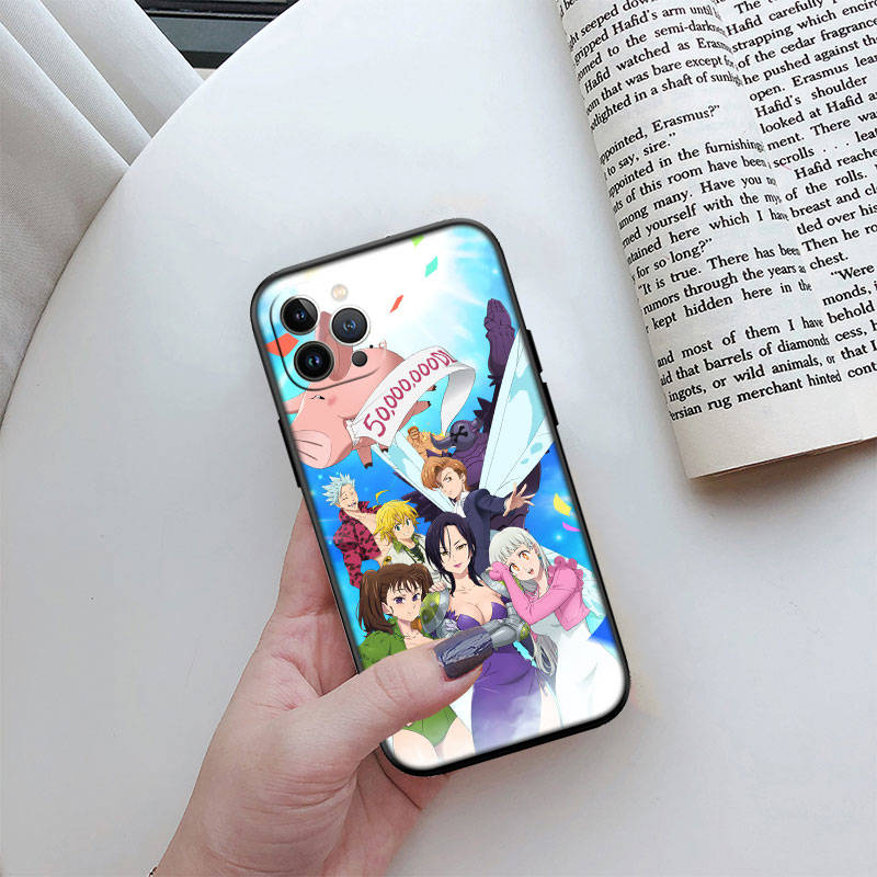 IR24 Sedm smrtelných hříchů Kryt na telefon pro Samsung S20 S21 S22 S23 S24 FE Ultra Plus Lite S21S A55 A07 A17 F06 F16 M06 M16 M56 A36