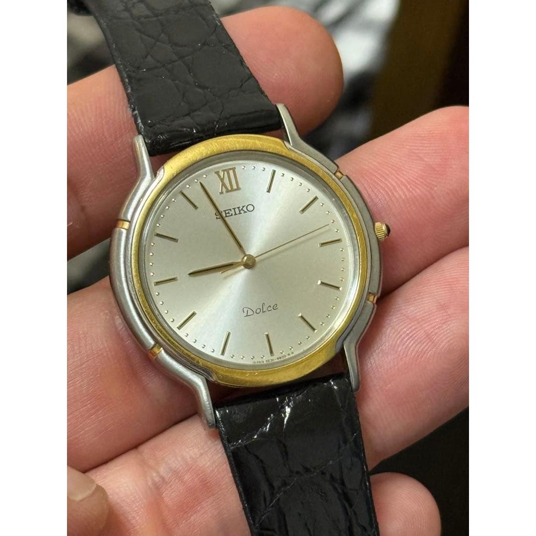 SEIKO Dolce Watch Silver/Gold