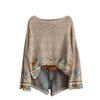 Women's Fashion Long Sleeve Christmas Snowman Snowflake Print Jacket Cardigan