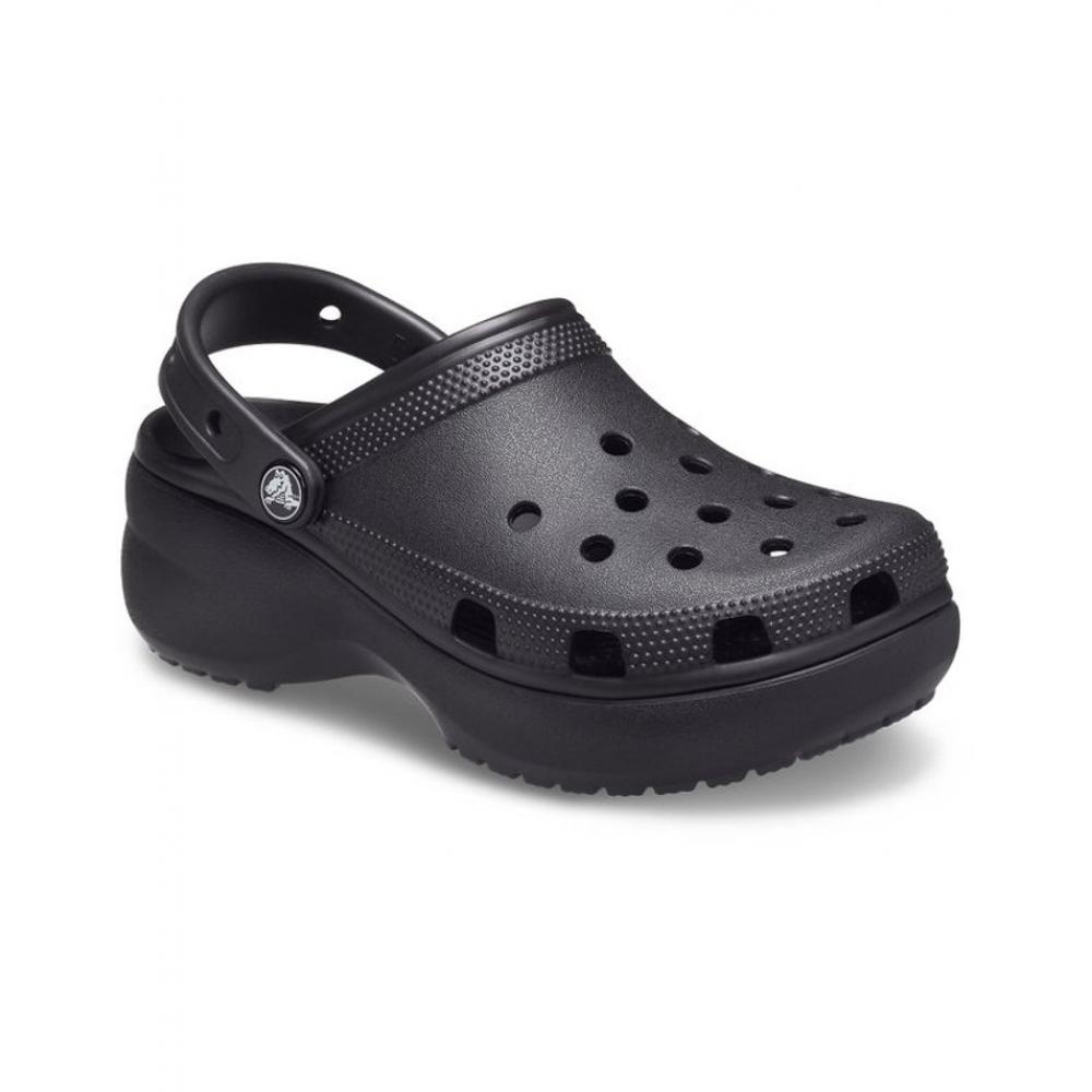 

Crocs Classic Platform Clog Black 206750 001 220/black