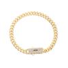 Fashion Monaco Anklet 4N6N8N23cm25cm High Quality 14K Gold Plated Anti-fading Anklet for Men and Women