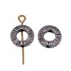 Openwork Beads Mini Hole Geometric Frames For Minimalist Jewelry Components