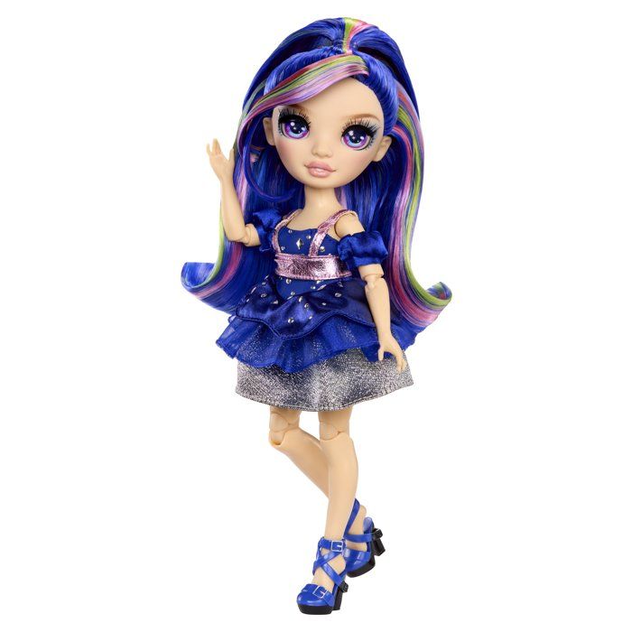 Rainbow High Fashion Doll Be Dazzling - Genevieve Blue - 28 Cm - Sparkling Gemstones and Accessories Included