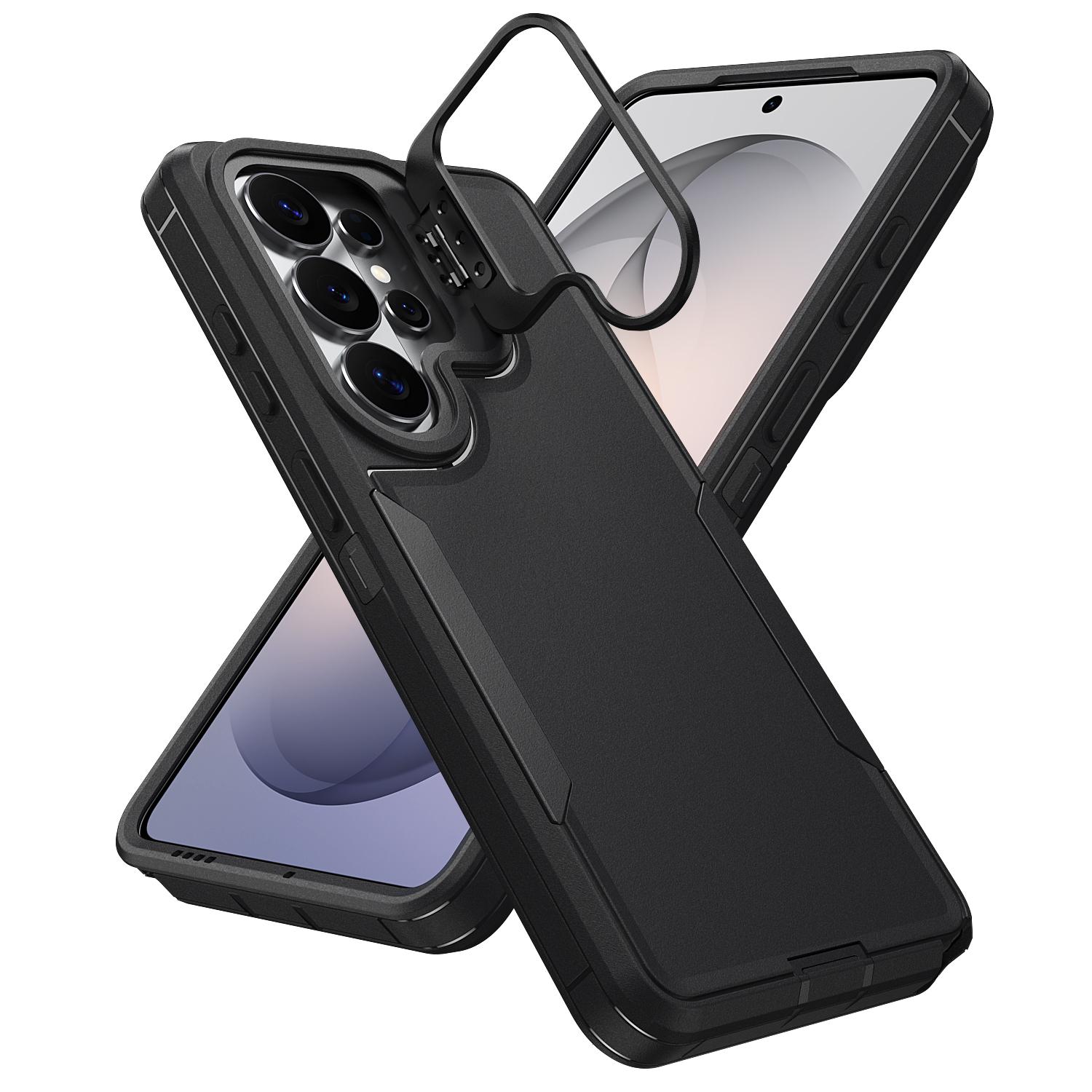 

Прочный противоударный чехол 2 в 1 для Samsung Galaxy S26 Ultra A57 5G S25 FE S24 Plus A37 A17 A16 A26 A36 A56 Жесткие защитные чехлы Galaxy A17 4G чёрный