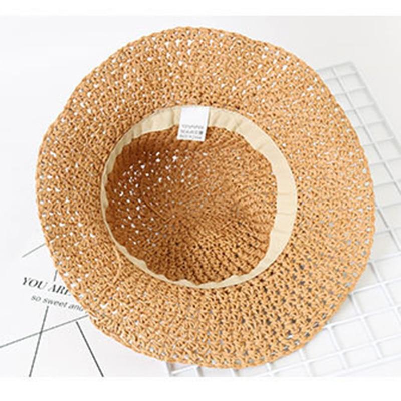 Sun Hat Kids Summer Raffia Straw Hat 