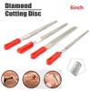 6inch Diamond Files Flat Flat/Half Round/Round/Triangle Half Round Needle File Round 150mm/6inch Variety Of Head