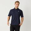 Training Wear Short Sleeve Size C2JAC001 Button-Down Shirt, Moisture-Wicking, Quick-Drying, Navy, 2XL,