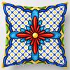 Colorful National Floral Antique Porcelain Print Pillowcase Comfortable Sofa Car Seat Cushion Cover Bohemian Hippie Home Decor