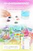 AQUARELLUM PHOSPHO Aquarellum Watercolor Painting Kit Coloring Book French Coloring Book Paint Set Type Official Japanese Product Glow-in-the-dark