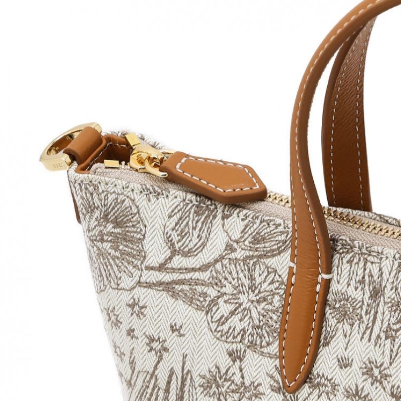 Daks Beige Flower Tote Bag Dcba6e626i2