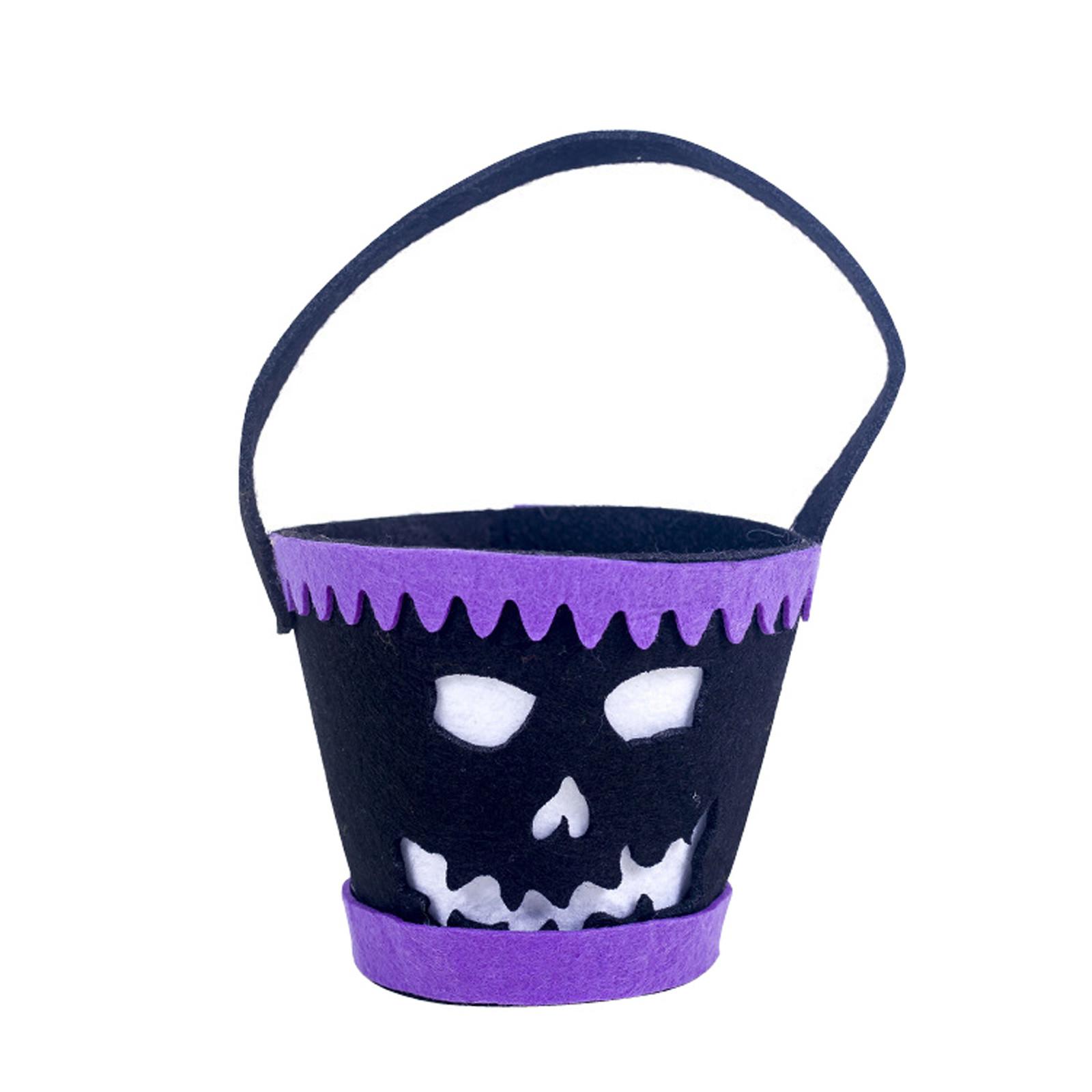 

Infant Baby Kids Boys Girls Handbag Halloween Candy Handbag Halloween Cute One Size фіолетовий