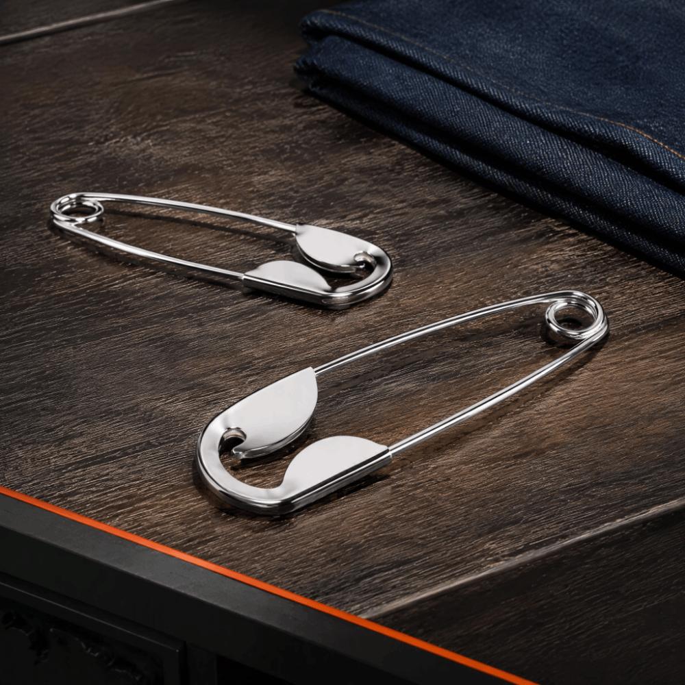 5pcs Fashion Giant Safety Pins Giant Jumbo Safety Pins Funny Oversized Hair Clips  For Hair Bun