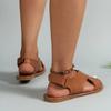 Ladies Shoes on Sale 2024 Fashion Buckle Women's Sandals Summer Solid Outdoor Flat Casual Women Beach Sandalias Zapatos Slides