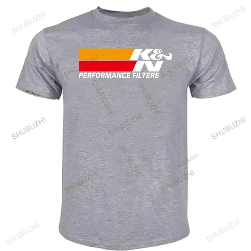 New K&N High Performance Air & Oil Filters Air Intakes T-Shirt Men Cotton Cool Harajuku Funny Tee Shirt Male Vintage Tee-shirt