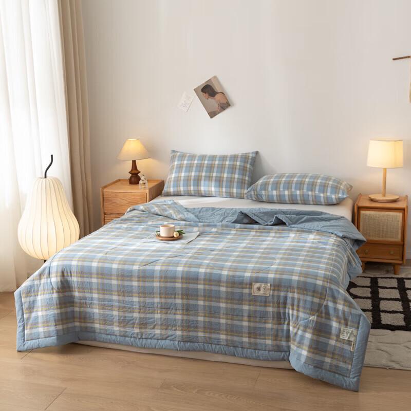 Manya Ju Washed Cotton Summer Quilt