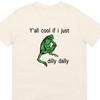Funny Frog T-Shirt | "Dilly Dally" Meme Tee, Unisex Cotton