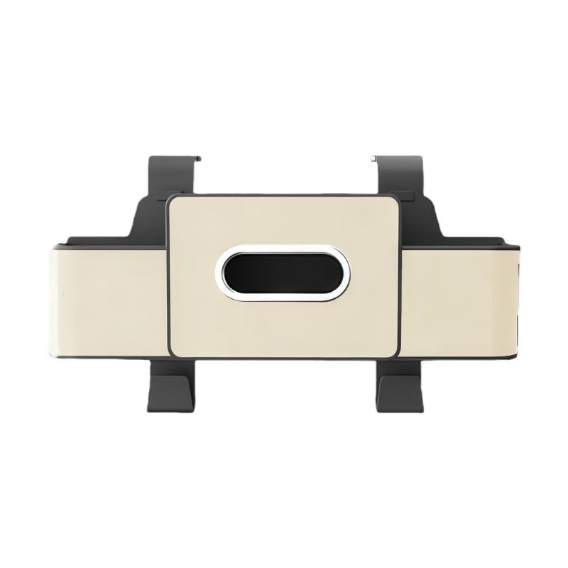 Vehicle Interior Organizer Hanging Storage Box Cup Holder Phone Slot Key Pocket for Multipurpose Storage