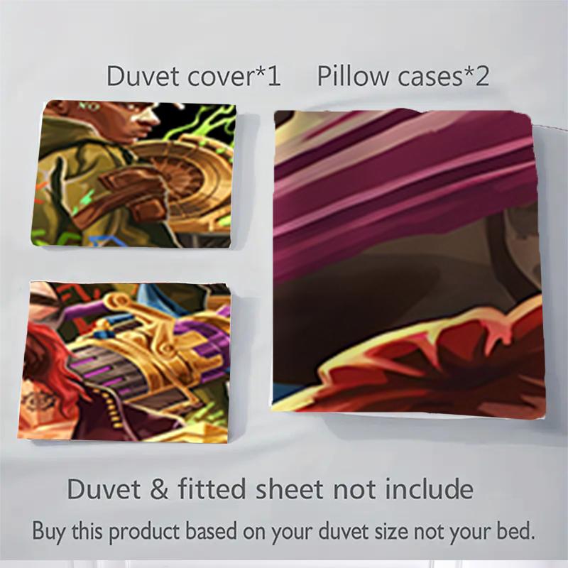 3Pcs Fantasy Warrior Trio Bedding Sets For All Sizes New 3D Printed Bed Cover Comforter Duvet Cover Pillowcase Bedroom Decoration