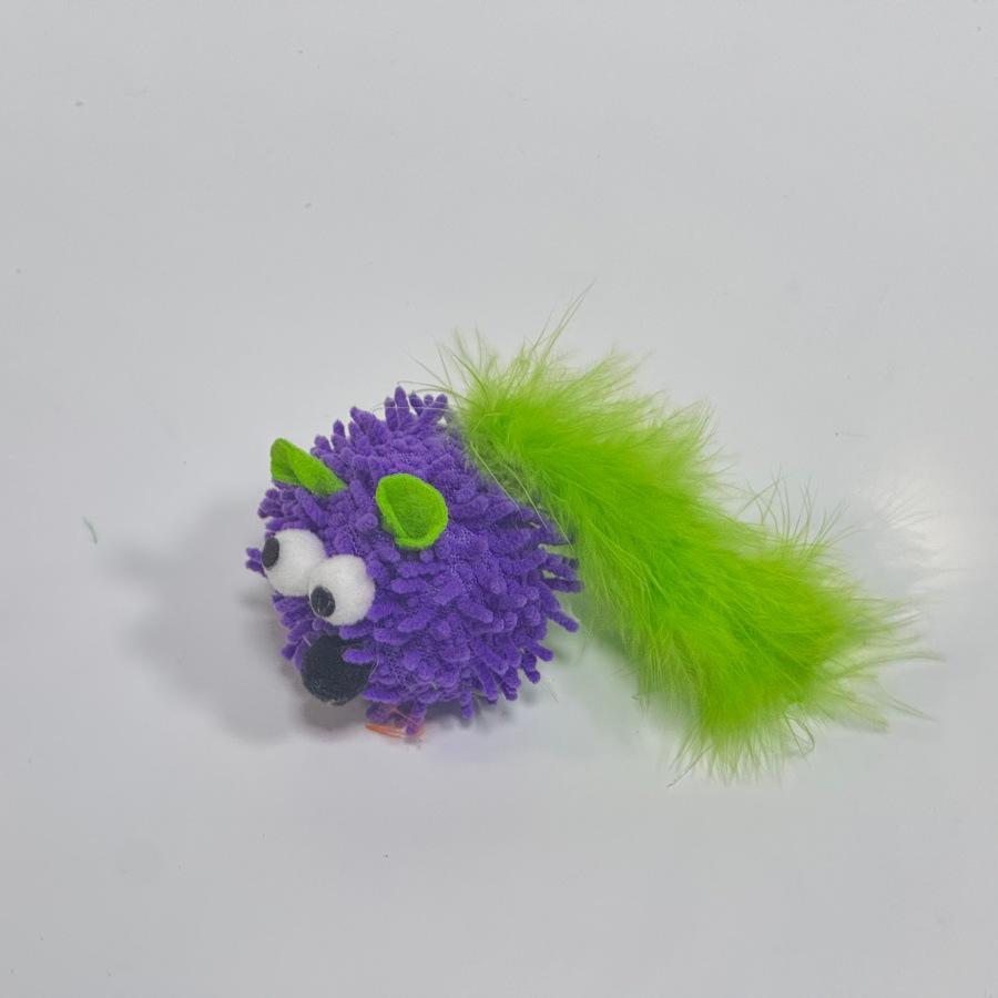 Cat Toy Set: Plush Feather Mouse Molar & Bite-Resistant