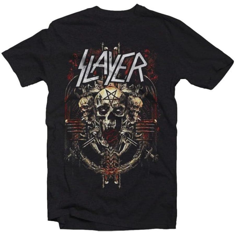 Slayer T Shirt Demonic Admat Band Logo New Official Mens XXXXXL разноцветный