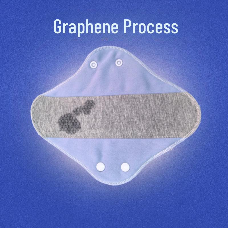 Washable Graphene Cotton Pads: Antibacterial, Waterproof Sanitary Napkins for Seniors