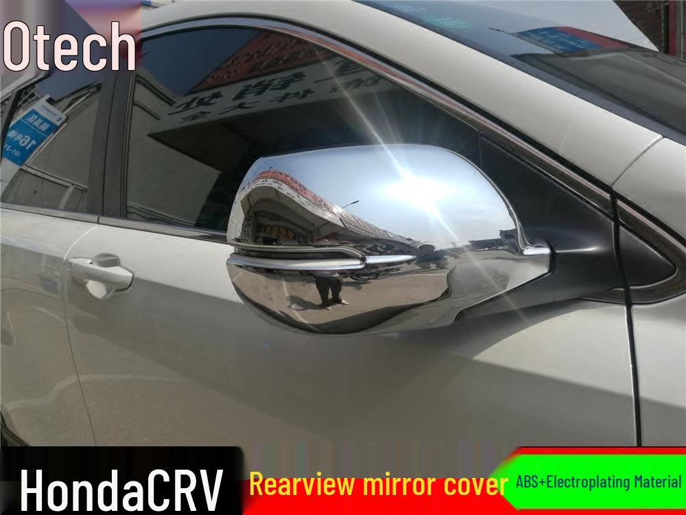 

Накладка на зеркало заднего вида Honda CRV 2012-2022, защита от царапин, декоративная яркая полоса Rearview Mirror Lens 2-piece Set