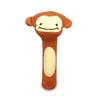 Sonaglio a mano a forma di animale dei cartoni animati Sonaglio morbido Giocattolo sonaglio Giostrine per bambini Giocattoli per bambini Carino Peluche Giocattoli per bambini 0-12 mesi
