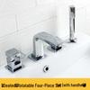 MDNG Deck-Mounted Bathroom Sink Faucet Set