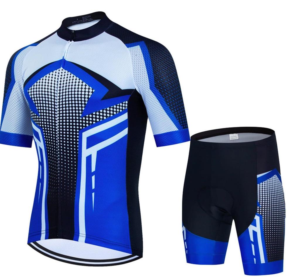 Men's Summer Quick-drying Breathable Short-sleeved Road Bike Cycling Suit