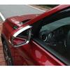 For Suzuki Vitara 2016 2017 2018   Stick Rear View Side Glass Mirror Trim Frame Rain Shield Sun Visor Shade ABS Eyebrow