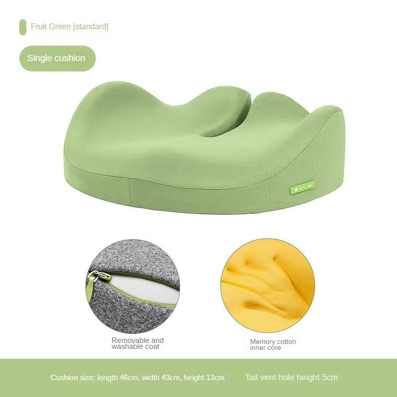 Memory Foam Office Chair Cushion Car Seat Support Pads Buttocks Pillow Massage Hips Orthopedic Pillow Coccyx Pain Relief Cushion