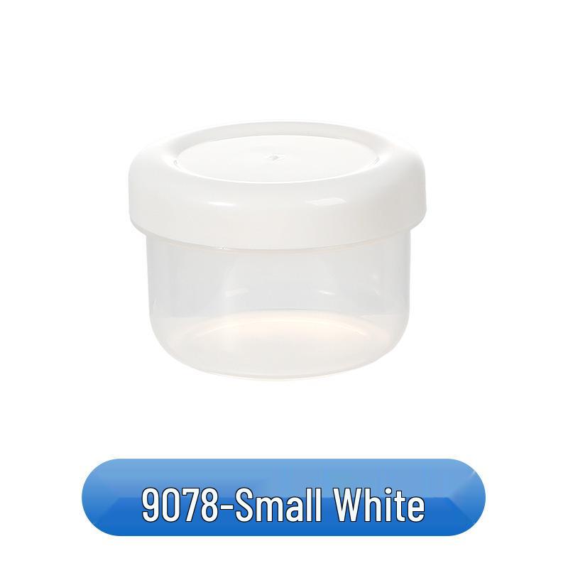 Round Food-Grade Plastic Storage Box, Refrigerable & Airtight for Preserving Freshness