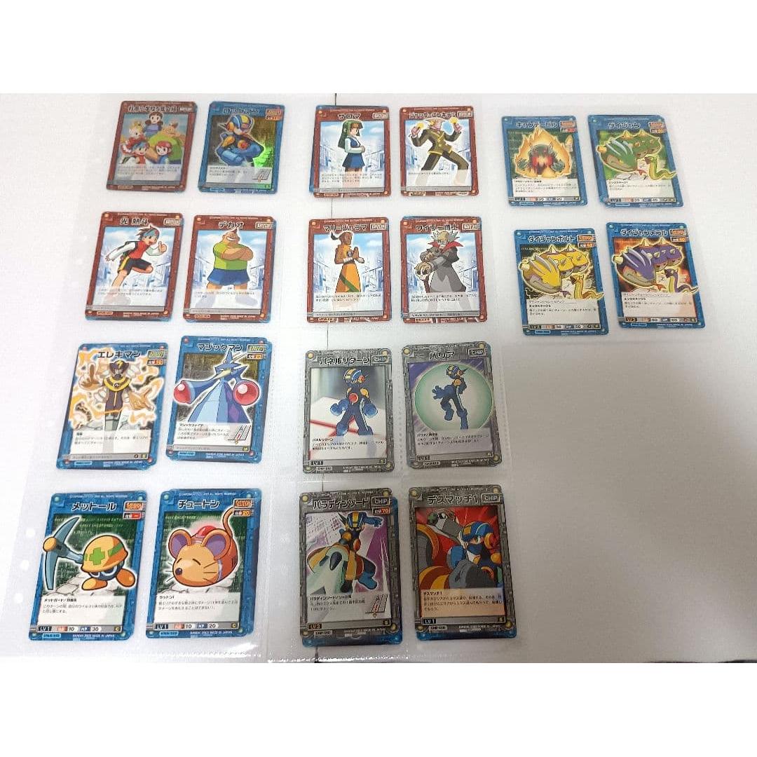 Used Rockman EXE Battle Network 40-card set