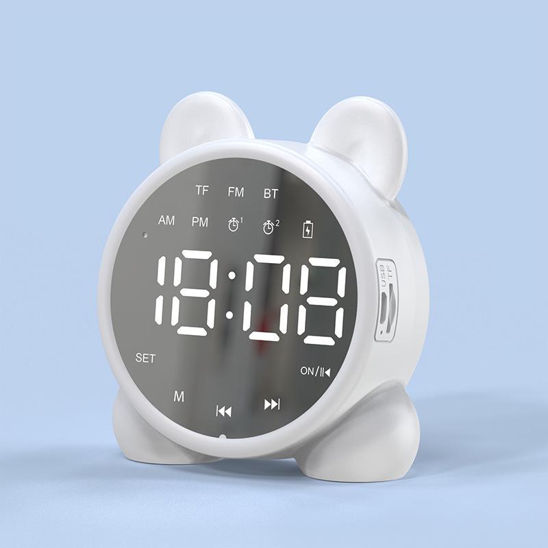 Cross G9 Little Devil Bluetooth Alarm Clock with AI Smart Speaker and HiFi Subwoofer