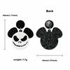 Halloween Earrings Mouse for Head Dangle Earrings Holiday Acrylic Pumpkin Eardrops Bats Dangle Jewellery Spooky Cute gif