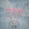 5Pcs Pink Bow Straw Curved Drink Reusable Glitter Straw Home Birthday Party Cocktail Wedding Tea Decorations Cute Supplies
