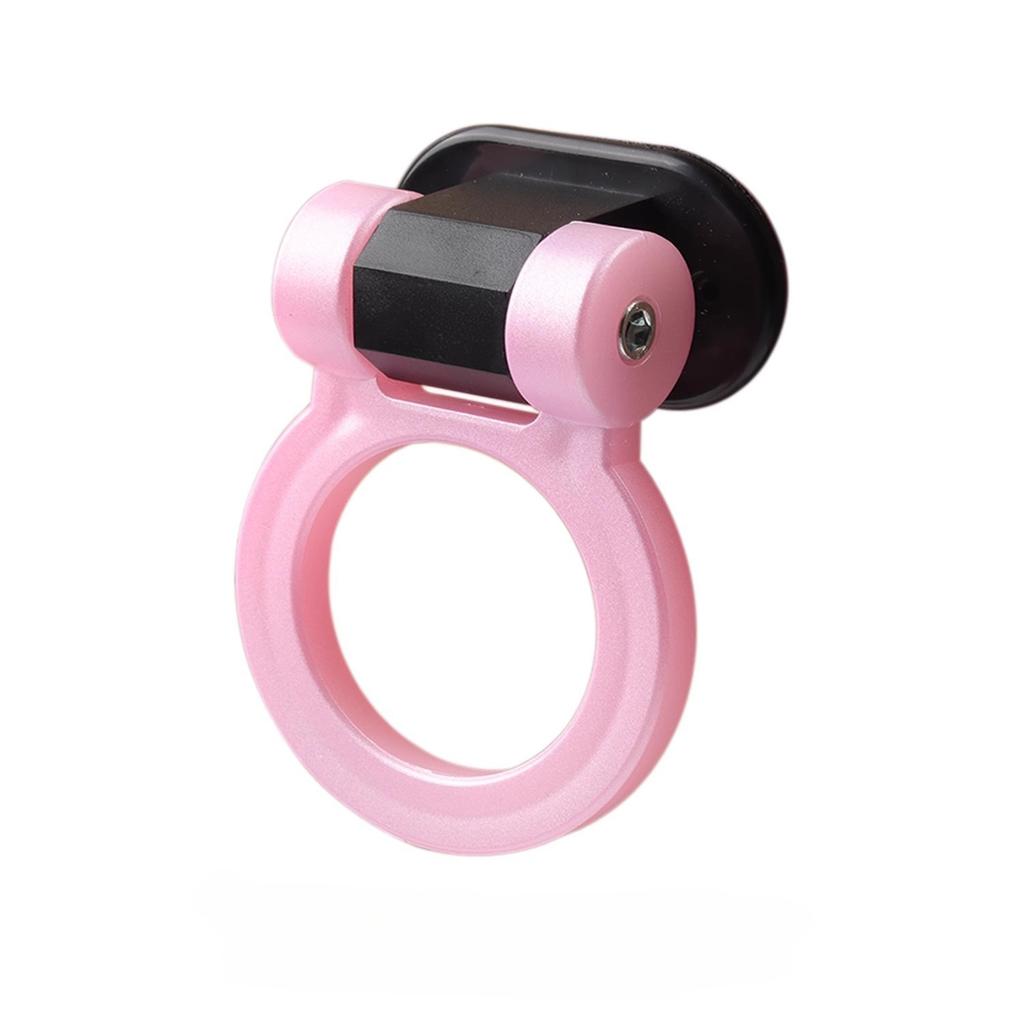 New Car Bumper Trailer Hook Sticker Decoration Simulation Tractor Tow Hook Shape Trailer Simulation Racing Ring Vehicle Tow Hook