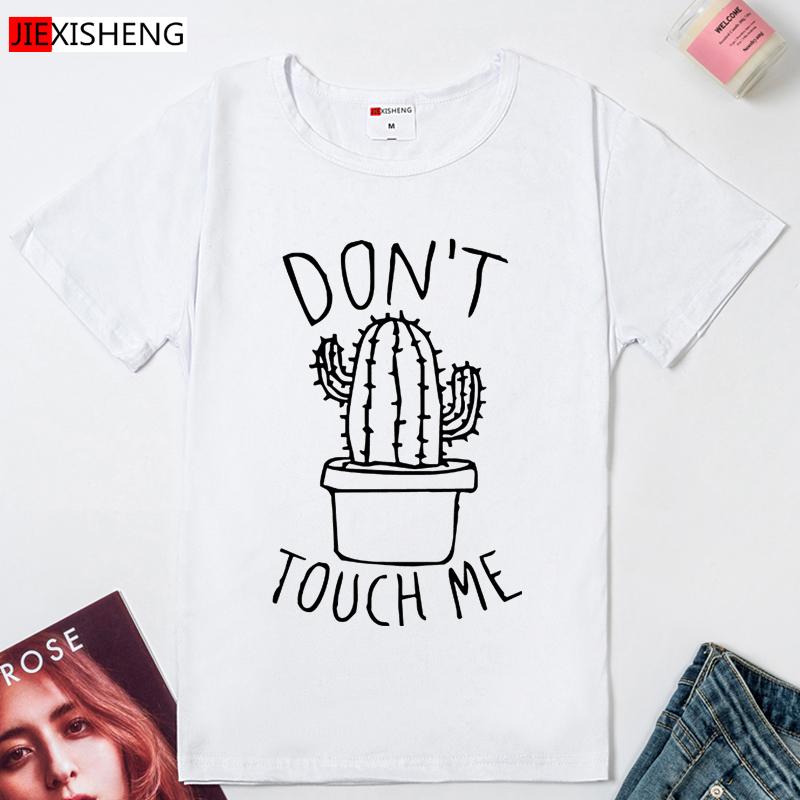 

Don T Touch Me Letter Print Summer 2025 Summer T-Shirt Women Tops White T Shirt Female Harajuku Short Sleeve O-Neck Tshirts XXXL білий