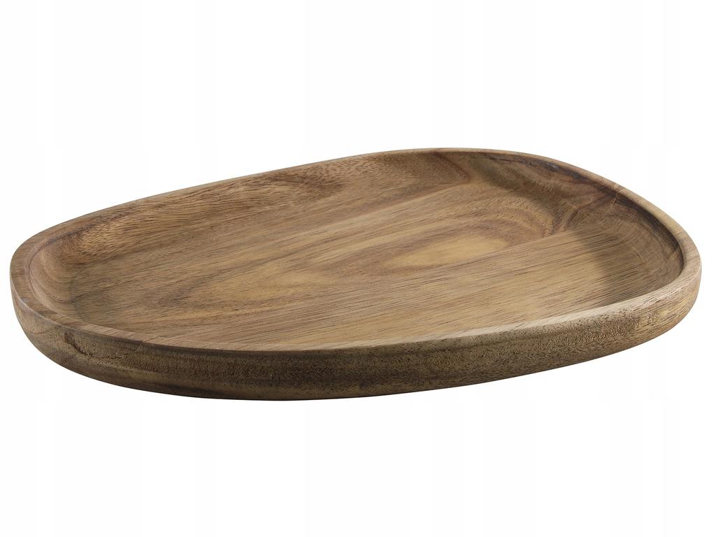 ACACIA WOODEN PLATE SERVING BOARD