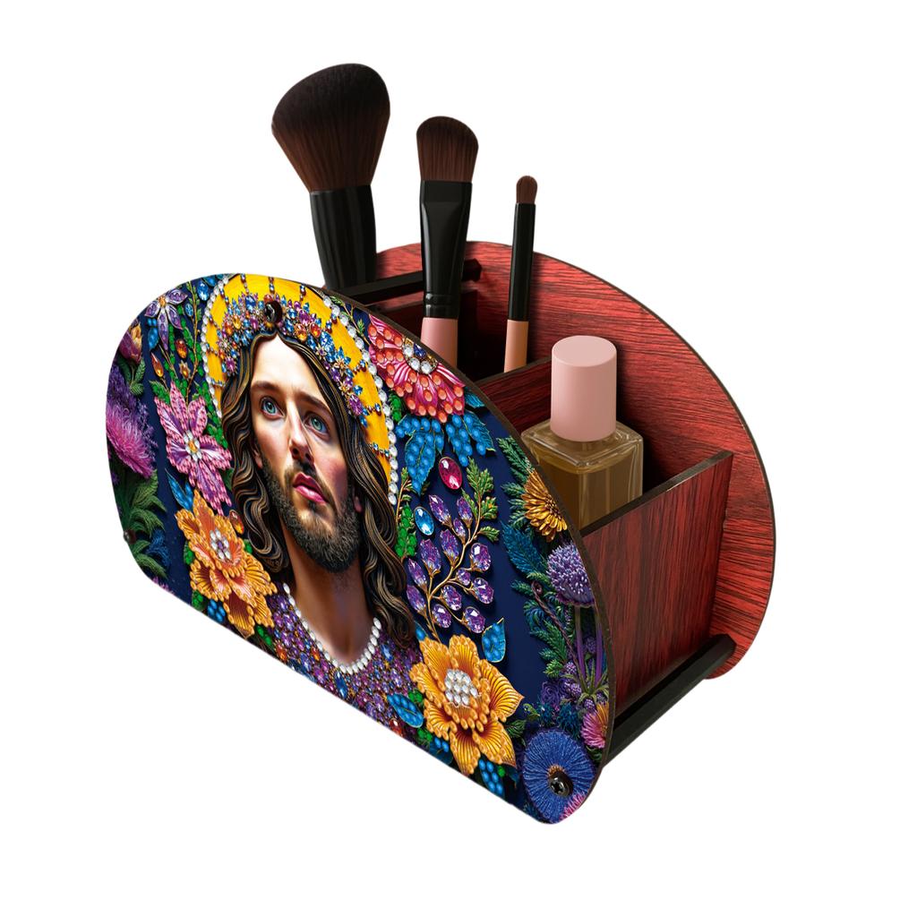 Diamond Painting Organizer Case Handmade Storage Holder Case Makeup Brush Storage Box for Adult Birthday Presents Craft Kit