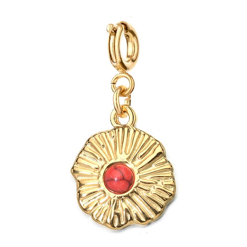European-American Trendy DIY Temperament Pendant: Stylish Stainless Steel Collarbone Chain
