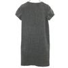 BEAMS LIGHTS Short Sleeve Knee-length Dress 38 Gray Women Used