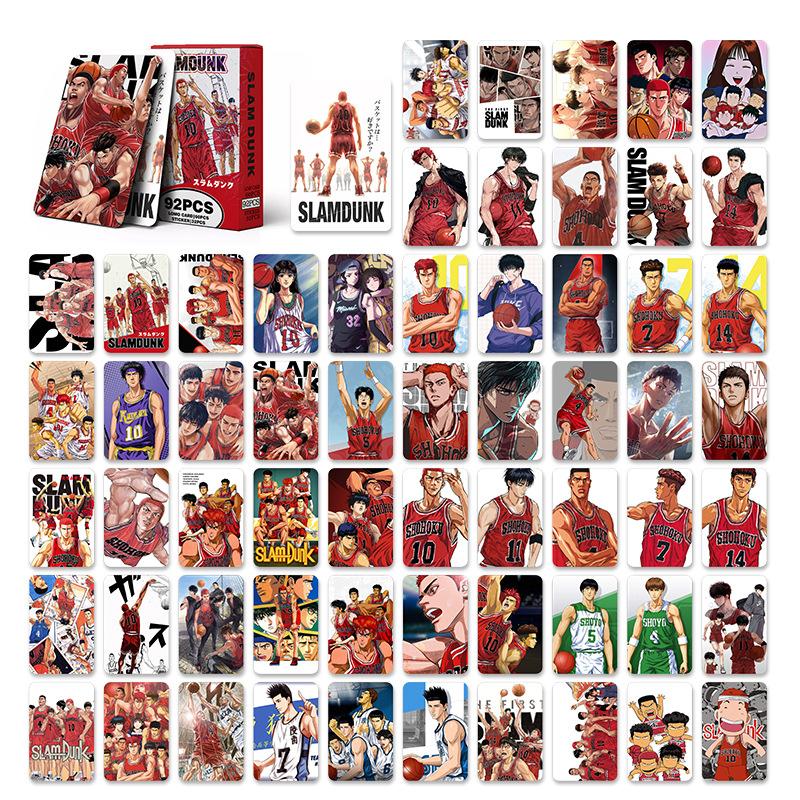 92pcs/set SLAMDUNK Anime Lomo Card with Postcards Message Photo Collection Birthday Gift