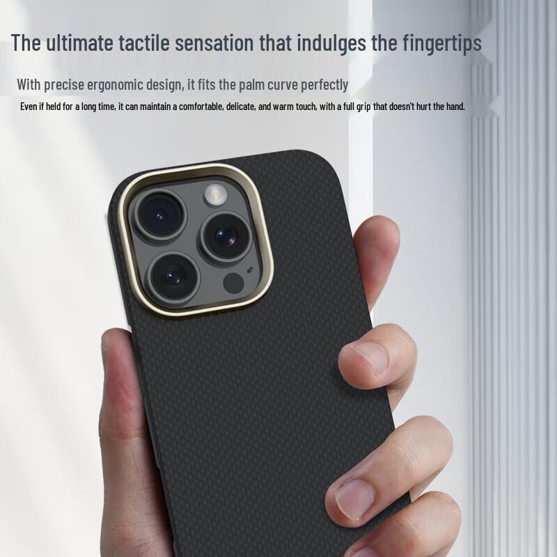 Ultra-Thin Aramid Fiber MagSafe Case for iPhone 16 Pro