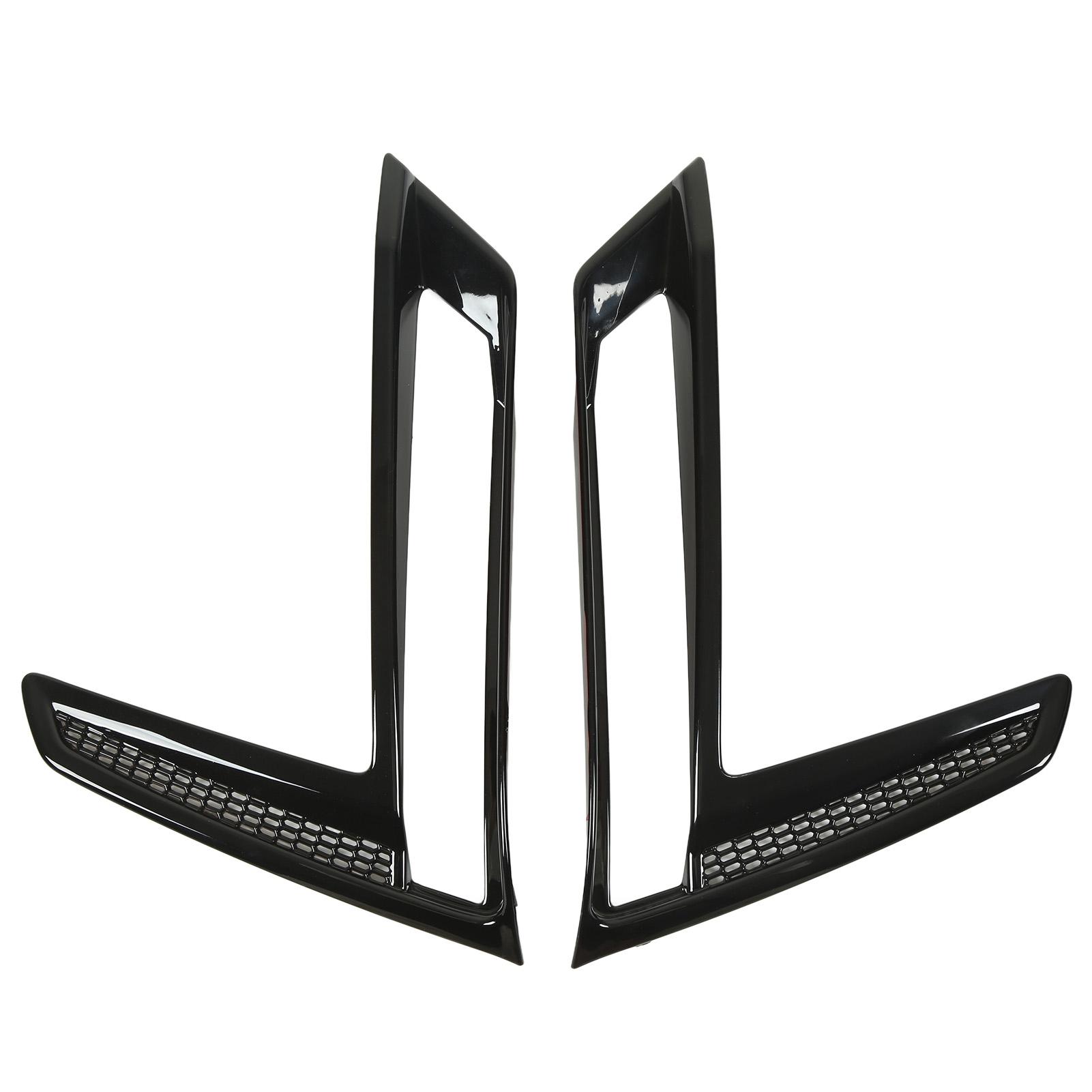 

2Pcs Front Fog Light Trim Glossy Black Protective Impact Resistant for CR‑V RS 2023 Onwards