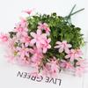 Simulated Flowers Orchid Plum Bouquet Wedding Handheld Flowers Home Decoration Small Fresh Simulated Green Plants Eucalyptus