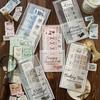 Mò Mò Favorites Retro Long Strip Tearable Stickers for DIY Journal & Collage