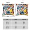 Square Pillowcases Polyester Room Pokemoned Cushion Cover Funny Home Decoration Pillow Cover 40*40