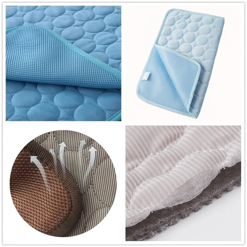 Dog CAT Cooling Mat Summer Pet Cold Bed Extra Large For Small Big Dogs Pet Accessories Cat Durable Blanket Sofa Cat Ice Pad Blanket